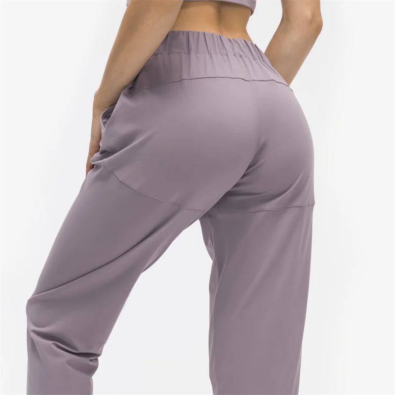 

Nepoagym BOOM 28" Lightweight Buttery Soft Women High Waisted Sweatpants Relaxed-fit Lounge Joggers Front Pockets Track Pants