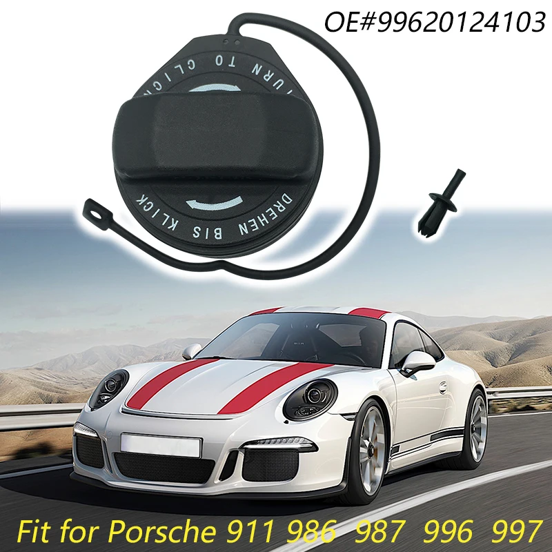 Gas Fuel Cap Cover Oil Fuel Tank Cover Cap For porsche 911 986 987 996 997 Box-ster Cayman 99620124103 99950749940