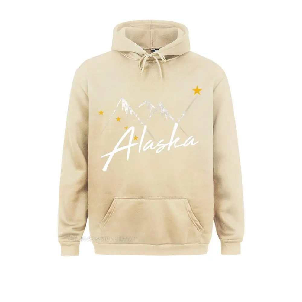 2021 Fashion Women Sweatshirts Long Sleeve Hoodies Sportswears Alaska Flag Mountains Cotton Hoodies State Souvenir Gift