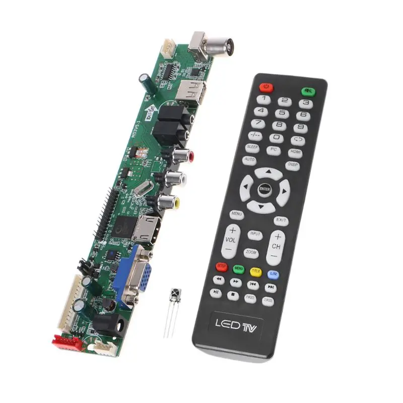 Universal LCD Controller Driver Board Kit V29 AV TV VGA USB Interface High Quality and Brand New