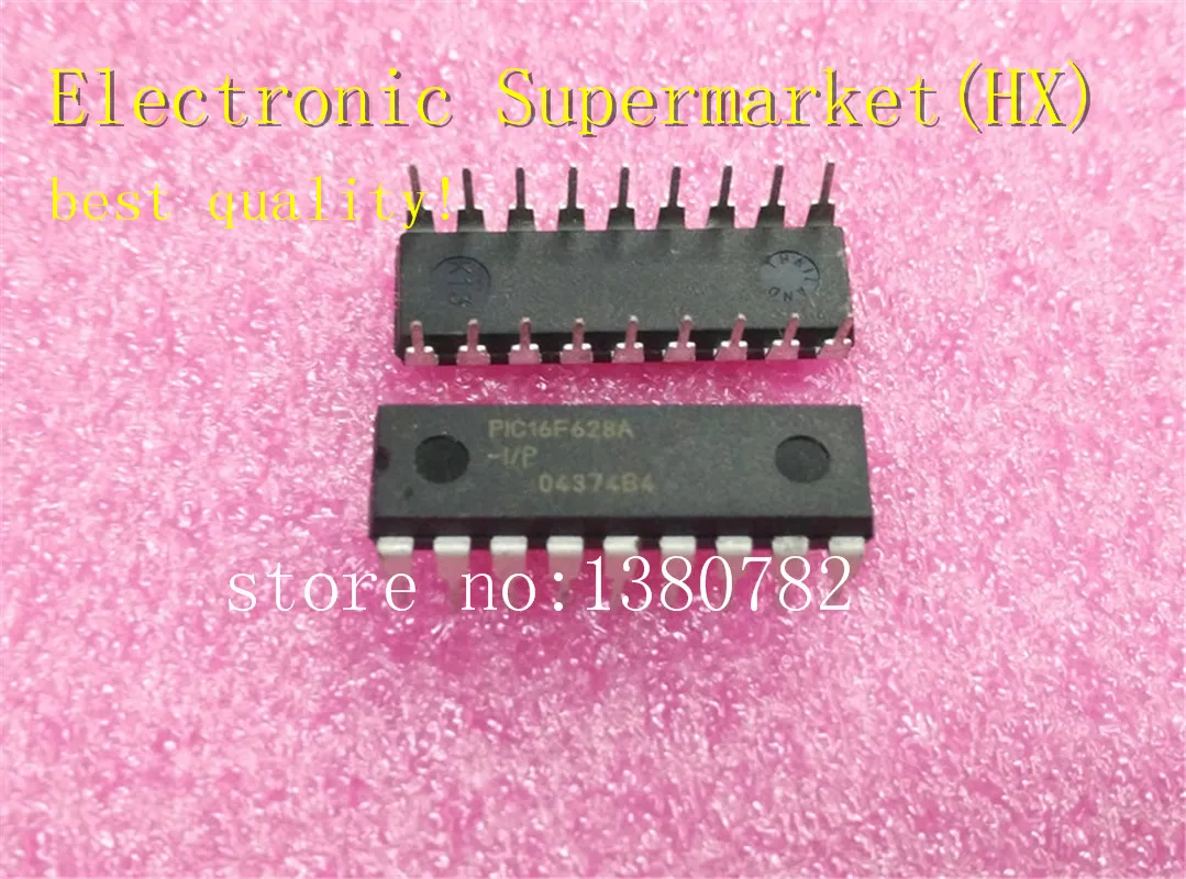 

Free Shipping 20pcs/lots PIC16F628A-I/P PIC16F628A PIC16F628 DIP-18 New original IC