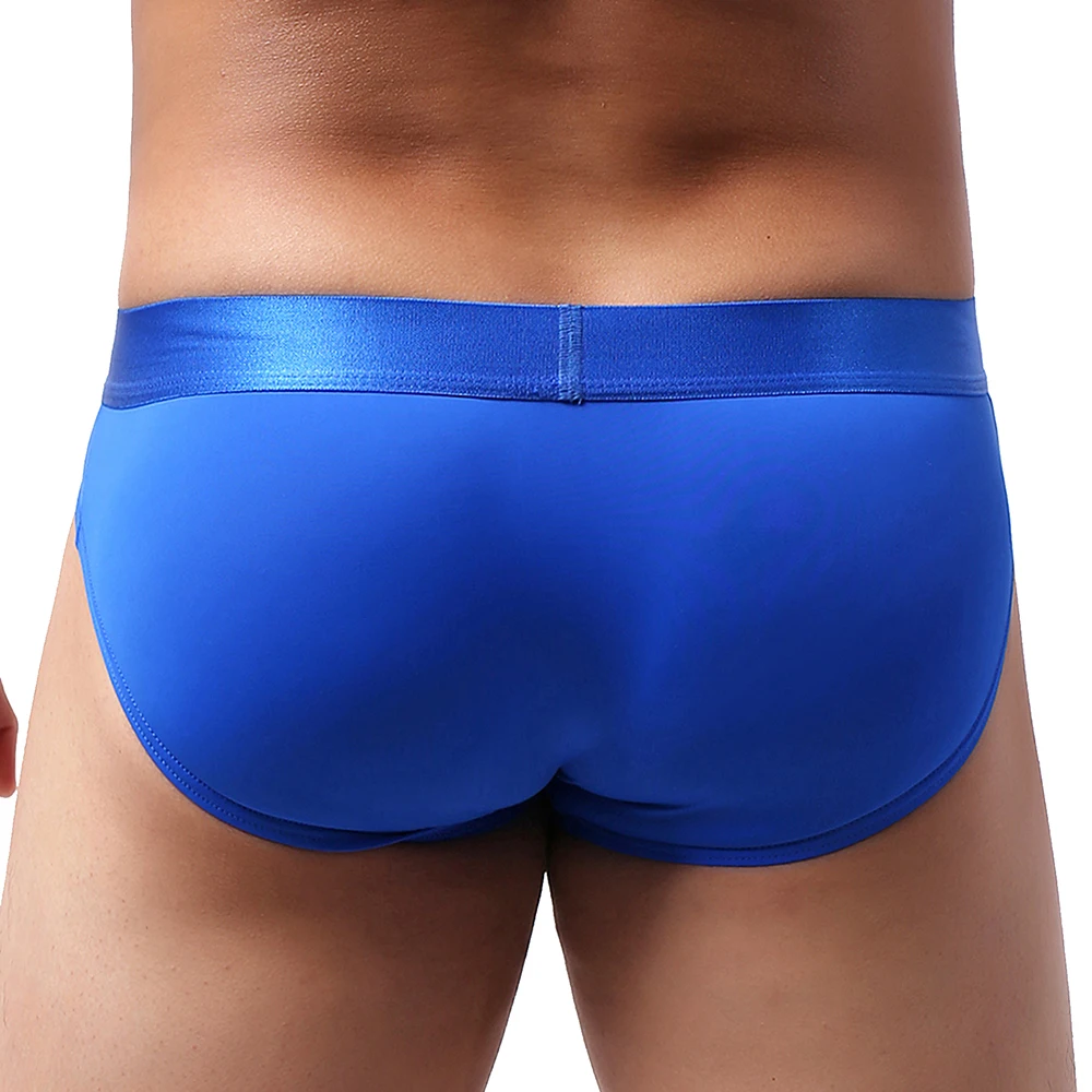 Men\'s Sporty Pouch Briefs Sexy Low Rise Stretch Bulge Bikini Underwear