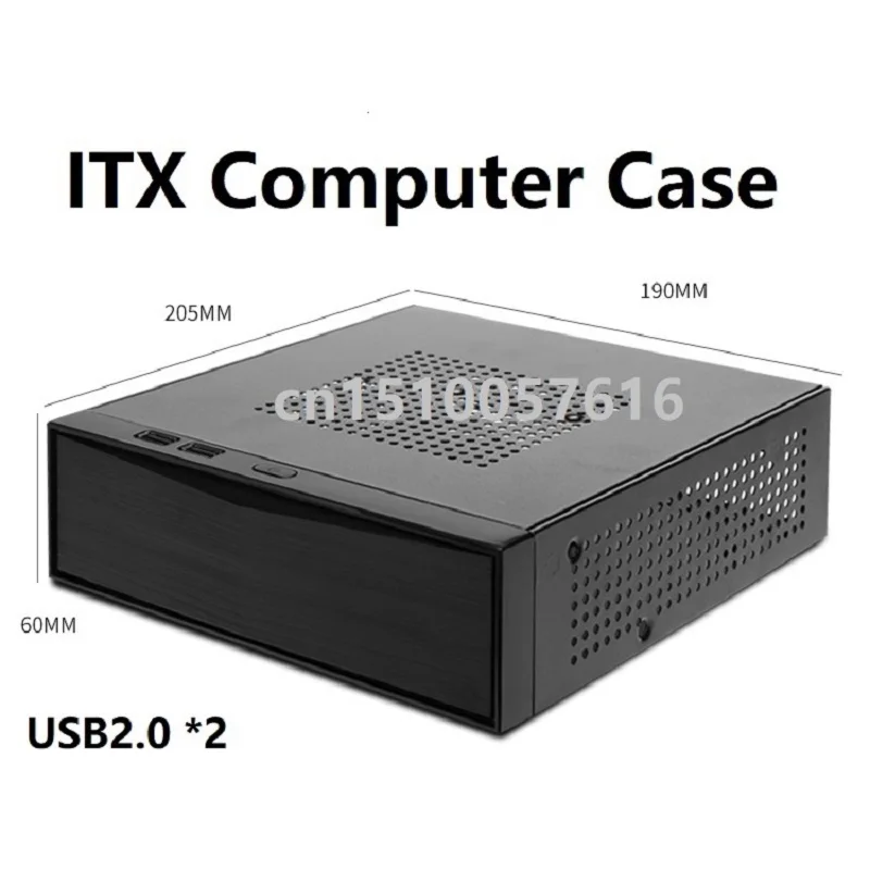 ITX Computer Mini Horizontal HTPC Small USB2.0 Interface
