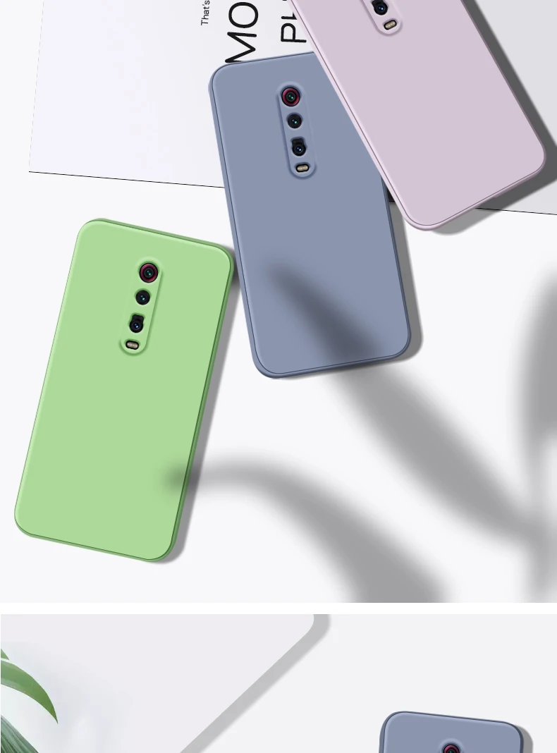 Original Square Liquid Silicone Case for Xiaomi Mi 9T Redmi K20 Pro Camera Lens Protective Soft Cute Phone Back Cover Mi9T 9TPro