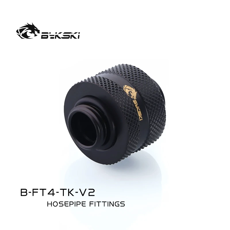 Bykski B-FT4-TK-V2 Pc Waterkoeling Fittingen Soft Tube Pijp Slang Connector ID1/2 "* OD3/4" 13*19Mm G1/4 "Water Cooler Adapters