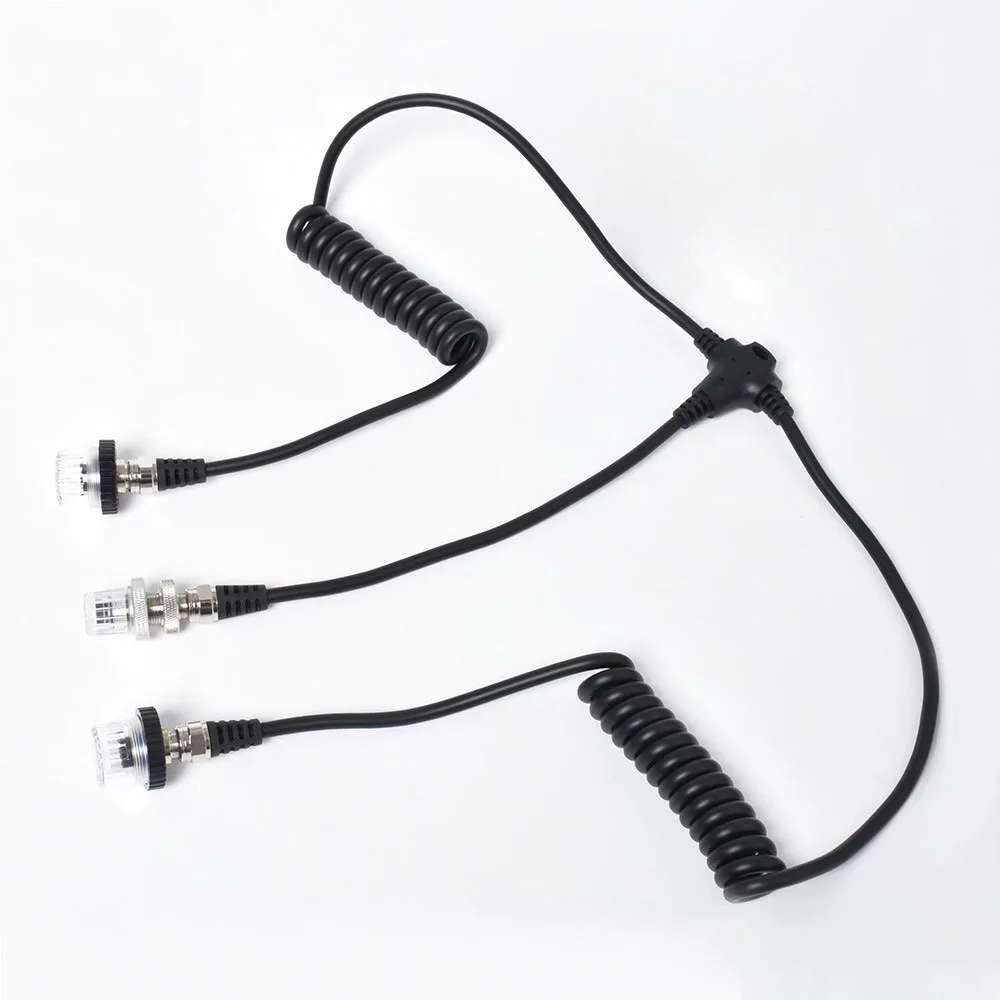 SeaFrogs 5-pin 5 Pin Sync Cord/N OR Dual Sync Cord/N Fiber Optic Cable Fiber YS-D2 YS-D1