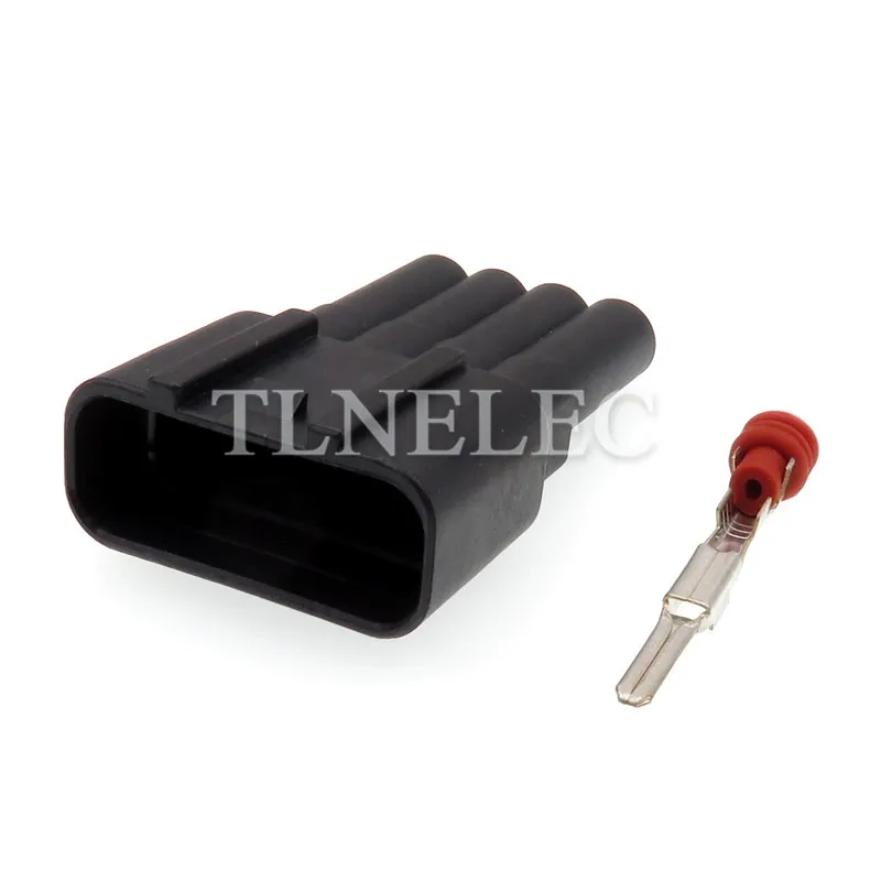 11885 7283-7449-30 preto conector da tomada da bobina de ignição de 4 pinos para toyota carola vios corolla camry highlander rav4