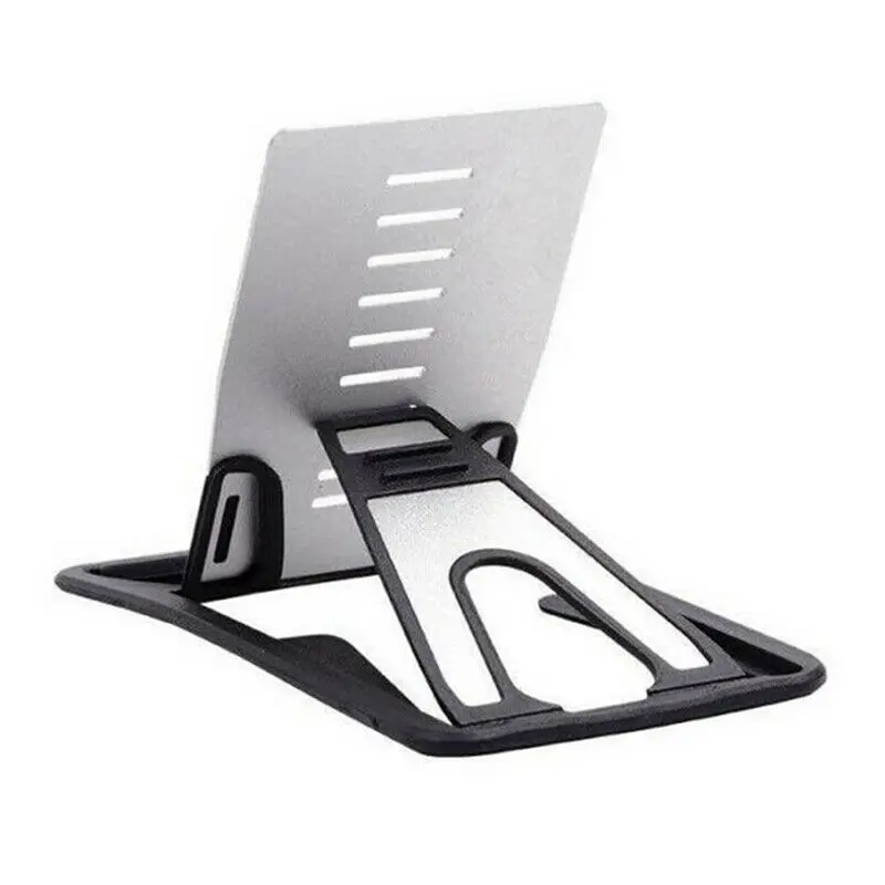 High Quality Aluminum Alloy Card Stand Rack Anti-slip Durable Portable Bracket Support Accessories Desk Phone Holder Card Base