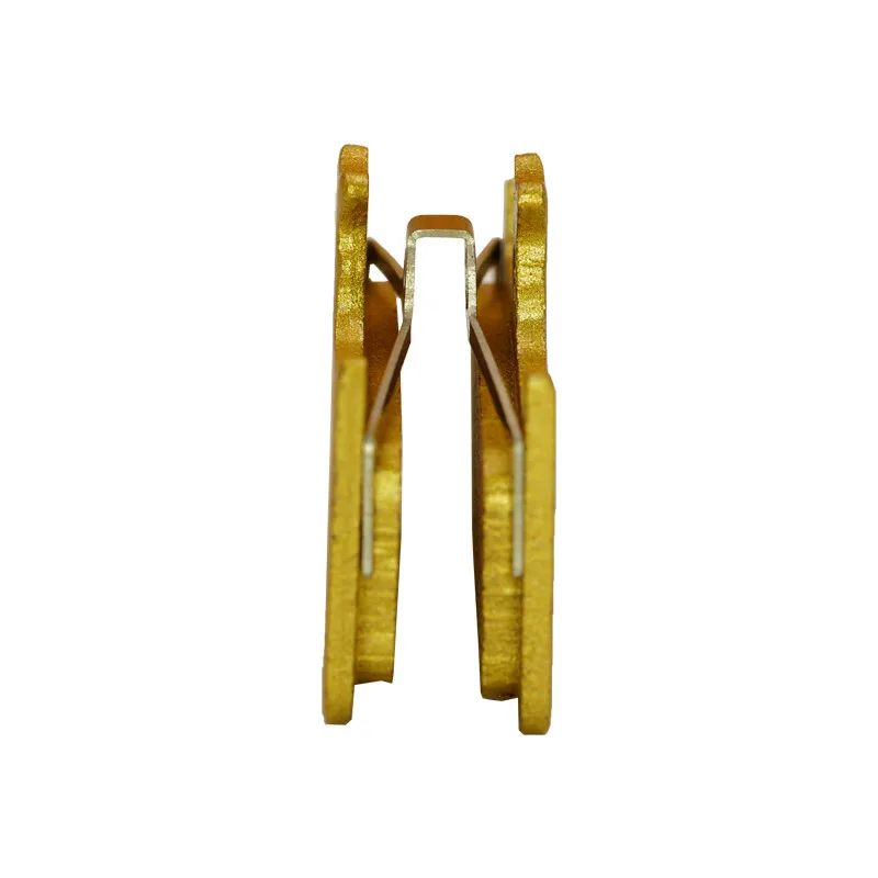 Bicycle Brake Pads for Hope Tech3 Evo E4 Hydraulic Caliper, 4 Pairs, Gold Full Metal