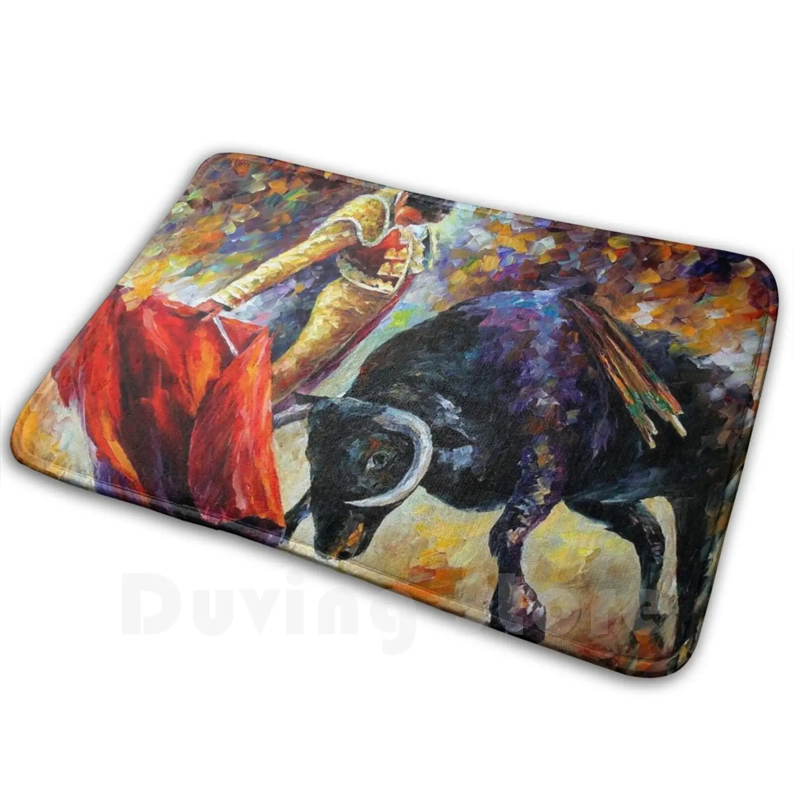 Ole By Carpet Mat Rug Cushion Bullfight Bullfighting Spain Culture Fiesta Spanish Culture Corrida Bull Bulls