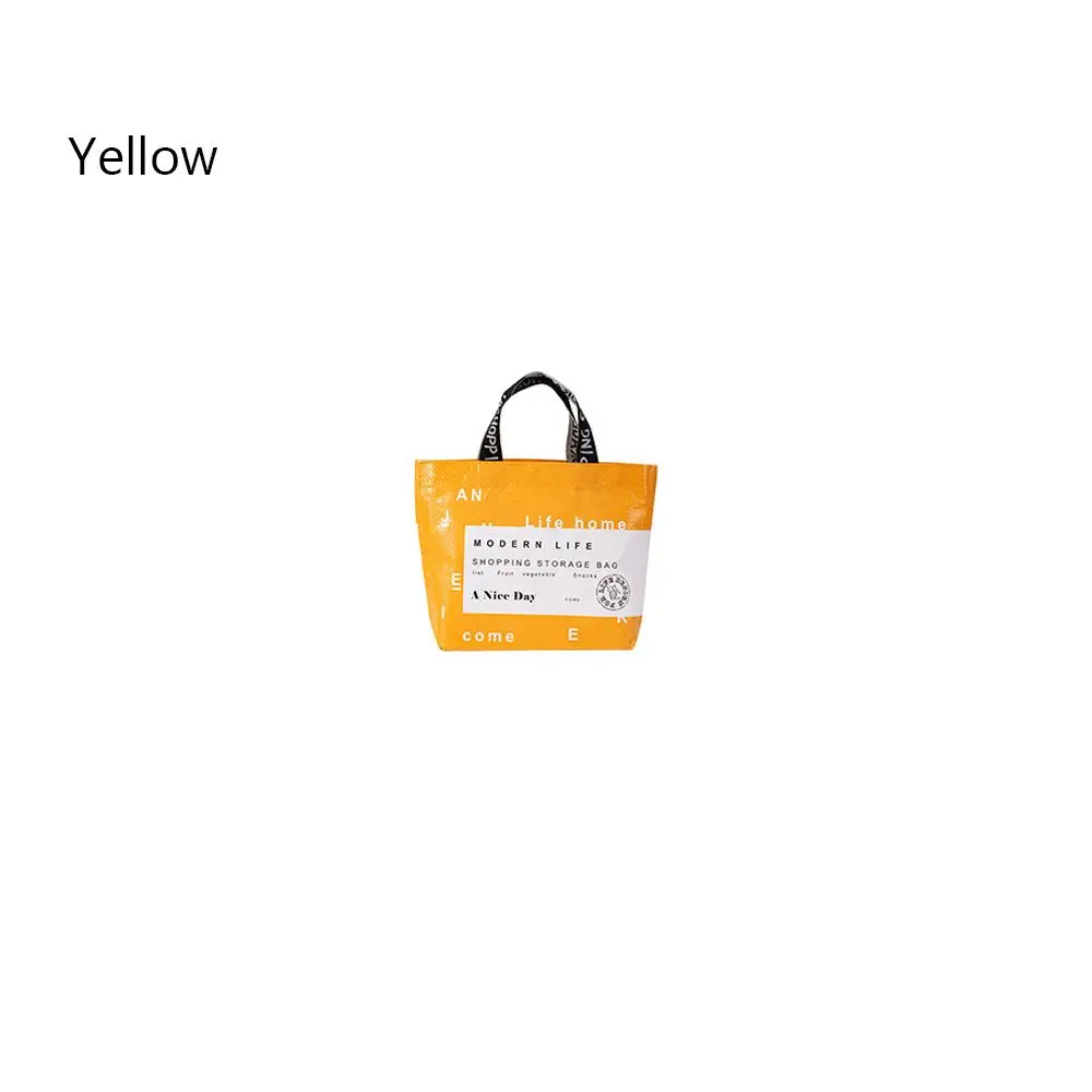 Portable Shoulder Reusable Ripstop Foldable Eco-Friendly Shopping Bag Washable Nylon