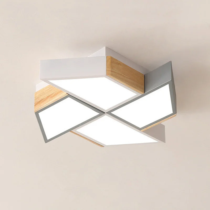 

220V LED Ceiling Lights In Windmill Shape For Living Room Lamparas de techo Bedroom Boys Room Ceiling lamp Rooms Luminare