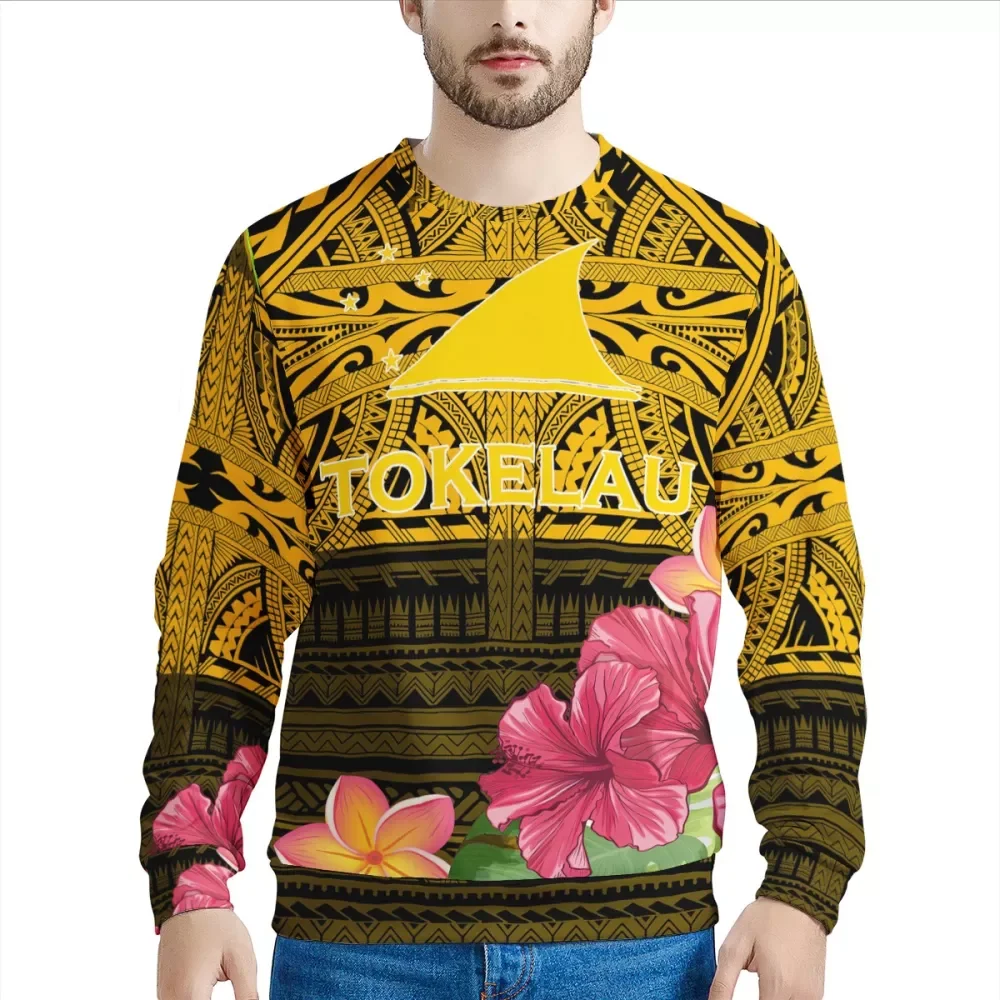 

Autumn Spring Hoodies Sweatshirt Men Loose Hip Hop Pullover Streetwear Male Casual Oversize Hoodie Polynesian Tokelau Hoodie