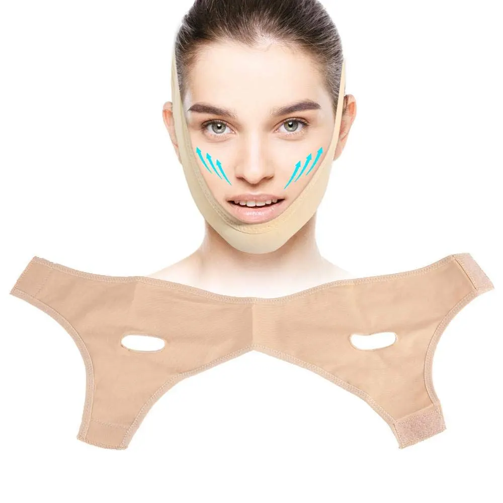 1 pz BYEPAIN V Line Mask, Face Lift Band dimagrante facciale doppio mento cinture dimagranti cura della pelle mento Lifting rassodante avvolgere