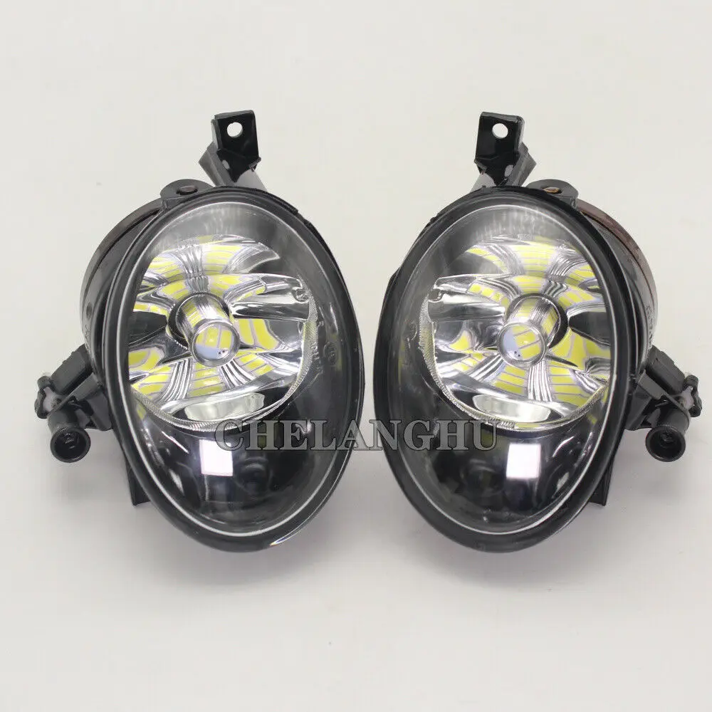 Lampa przeciwmgielna LED do VW Golf 6 Jetta 6 Caddy Touran Tiguan Stylizacja samochodu Przednia lampa przeciwmgielna LED Światło i przewód — zdjęcie 4