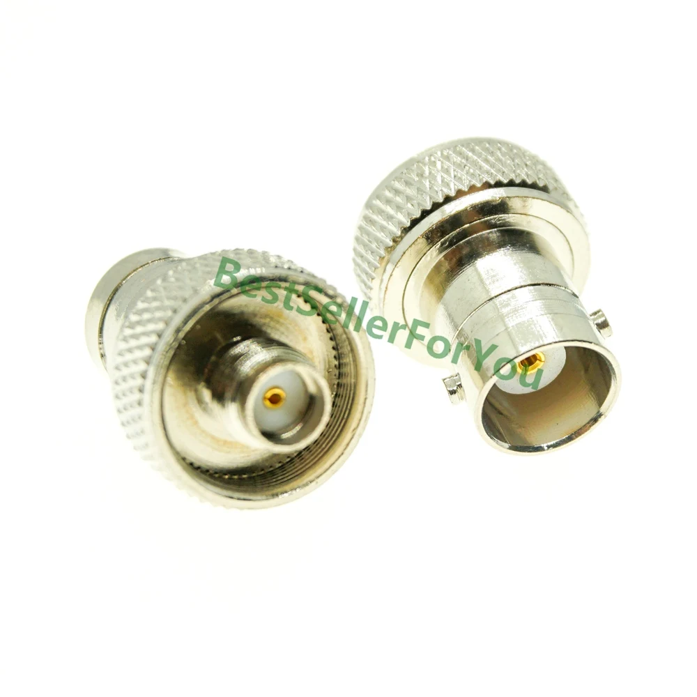 SMA Female To Connector BNC Female Convert Adapter For Two Way Radio BaoFeng UV-5R FD-880 Nickel Plated