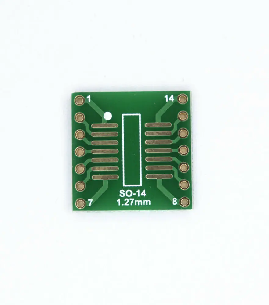 SO SOIC SSOP14 to DIP14 IC Adapter sop14 socket test experiment board SMD