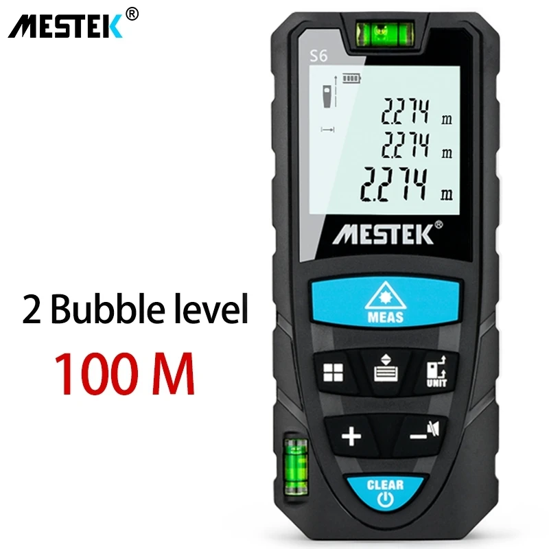 Laser Distance Meter 50M 70M 100M Rangefinder Trena Laser Tape Distance Measurer Range Finder Build Measure Ruler Test Tool