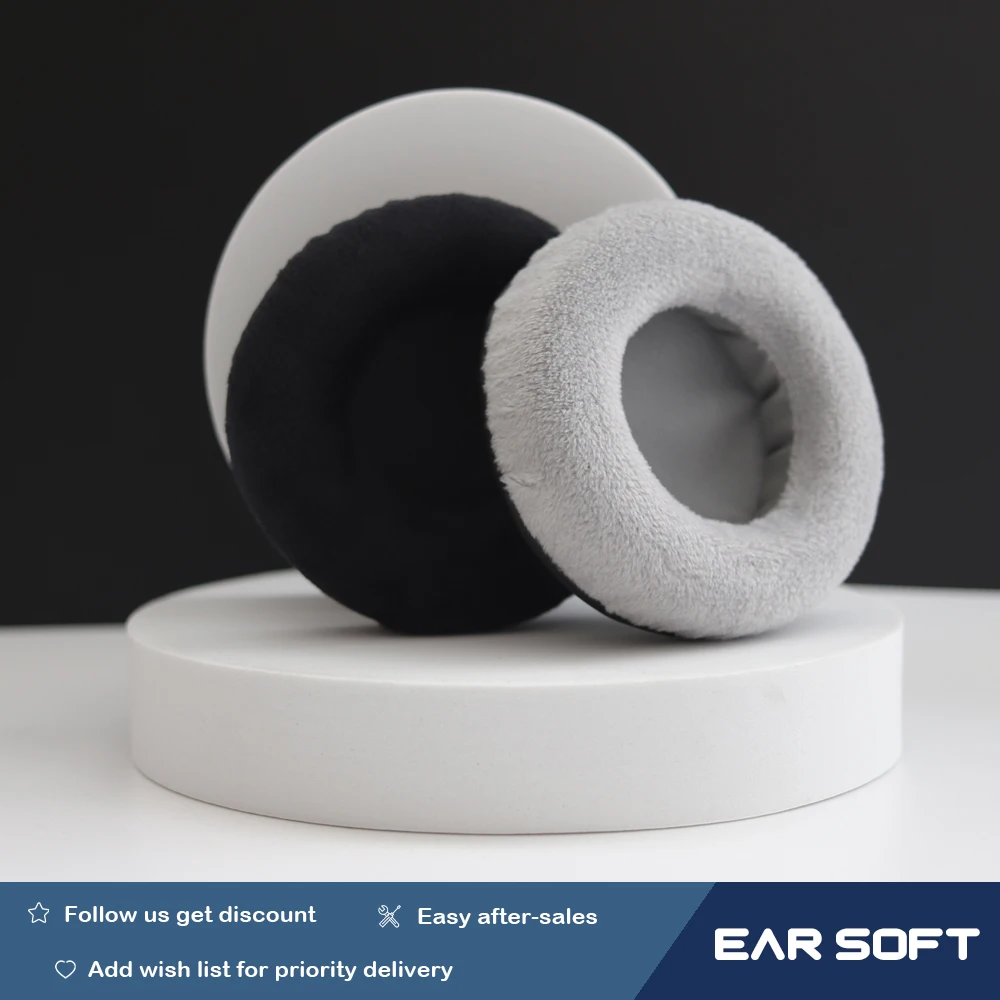 

Earsoft Replacement Cushions for Philips SHB9001 Headphones Cushion Velvet Ear Pads Headset Cover Earmuff Sleeve