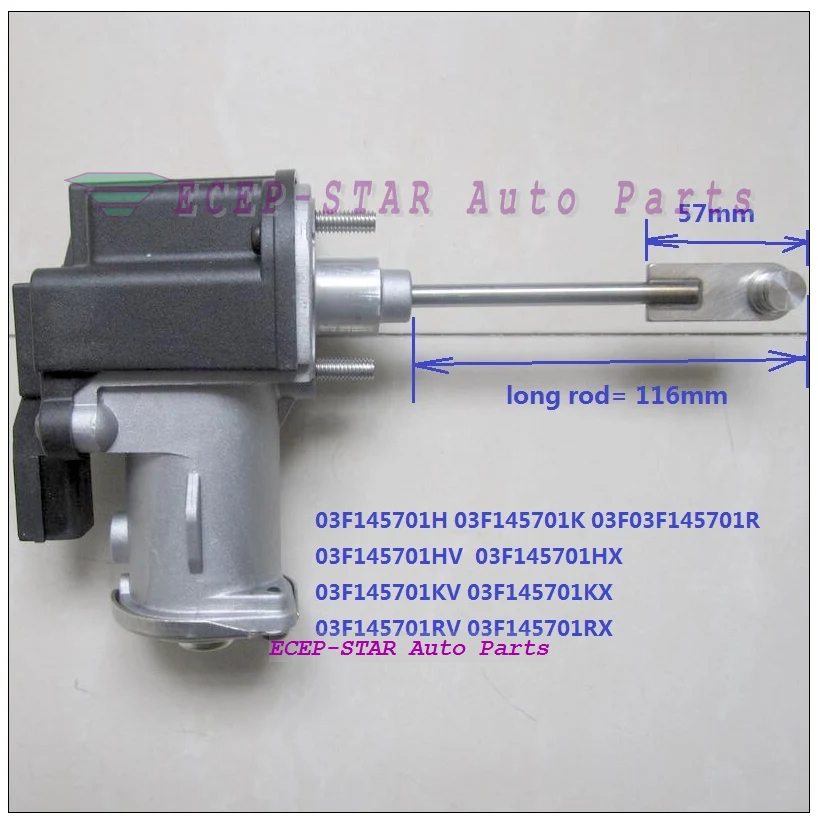 ww 03F145701H Long Rod Turbo Actuator or Cartridge CHRA 03F145701R 03F145701K 03F145701KV 03F145701KX 03F145701HV 03F145701HX