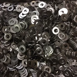 50/25Pcs Titanium Washer For Gaskets M2 M2.5 M3 M4 M5 M6 M8 M10 DIN125 Plain Flat Washers Ti Alloy GR2 TA2 Polished