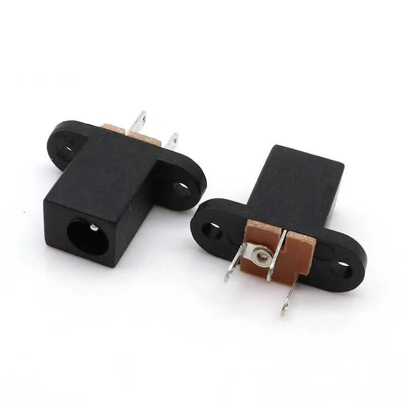 10 Chiếc DC-008 DC Ổ Cắm Cổng Kết Nối Nguồn Điện Cung Cấp Nữ Điện Kết Nối Jack 3pin
