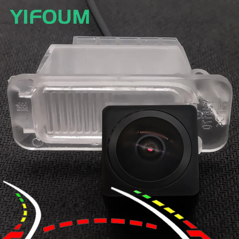 AHD Fisheye Dynamic Trajectory Car Rear View Wireless Camera For Ford Mondeo Kuga C-Max S-Max Fiesta Galaxy Escape EcoSport