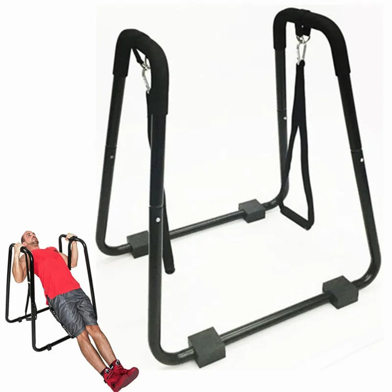 Strengthen Home Fitness Parallel Bars Pull-up With Tension Rope Arm Strength Abdominal Muscle Exercise Sports Equipment On Sale