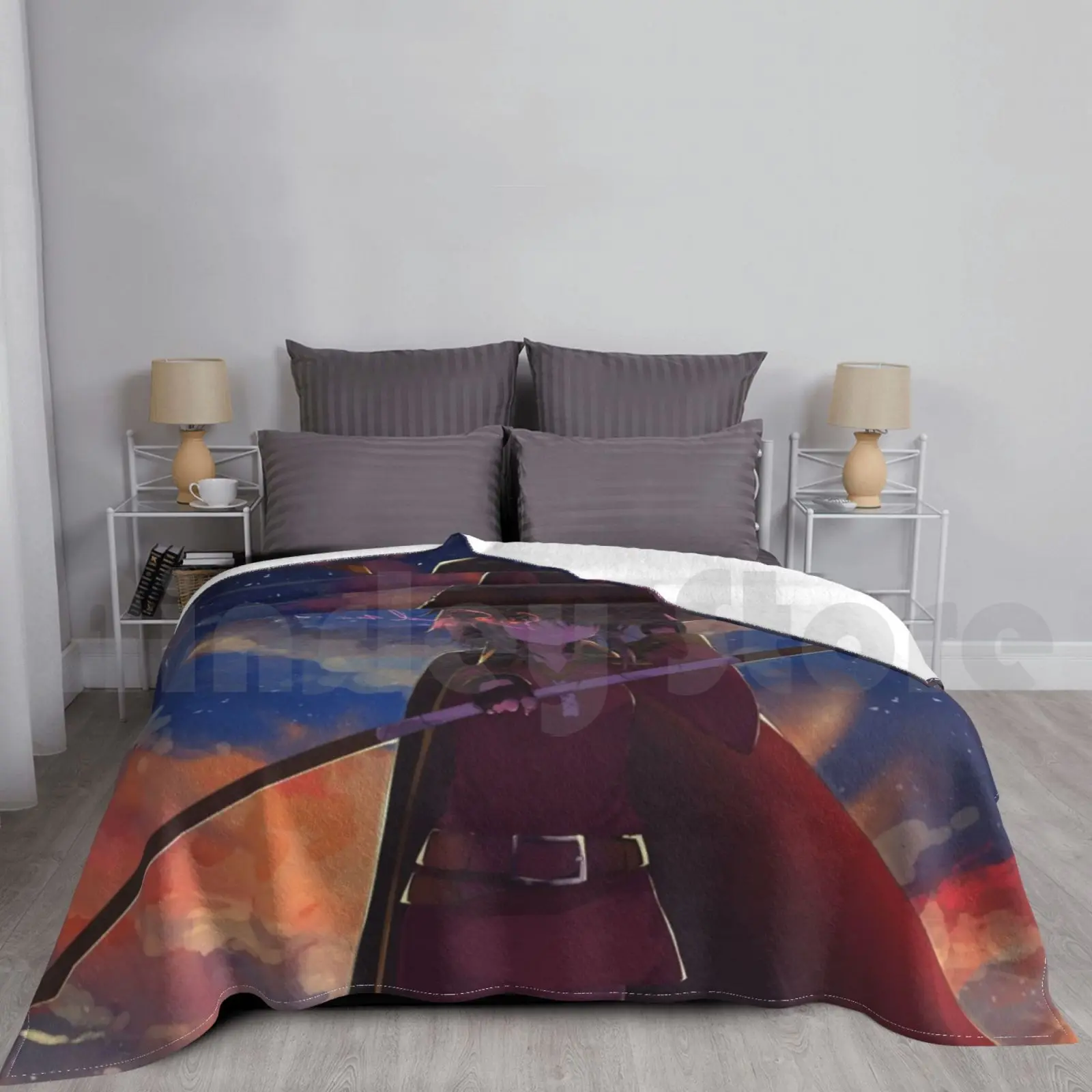 Megumin Blanket Fashion Custom Megumin Raoult Tsundere Cute Anime Netflix Shojo