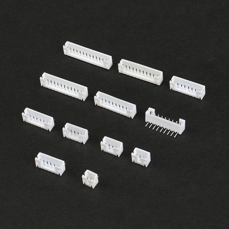 20pcs PH2.0 connector curved needle socket rubber shell reed combination 2.0mm spacing 2/3/4/5/8-13P connector