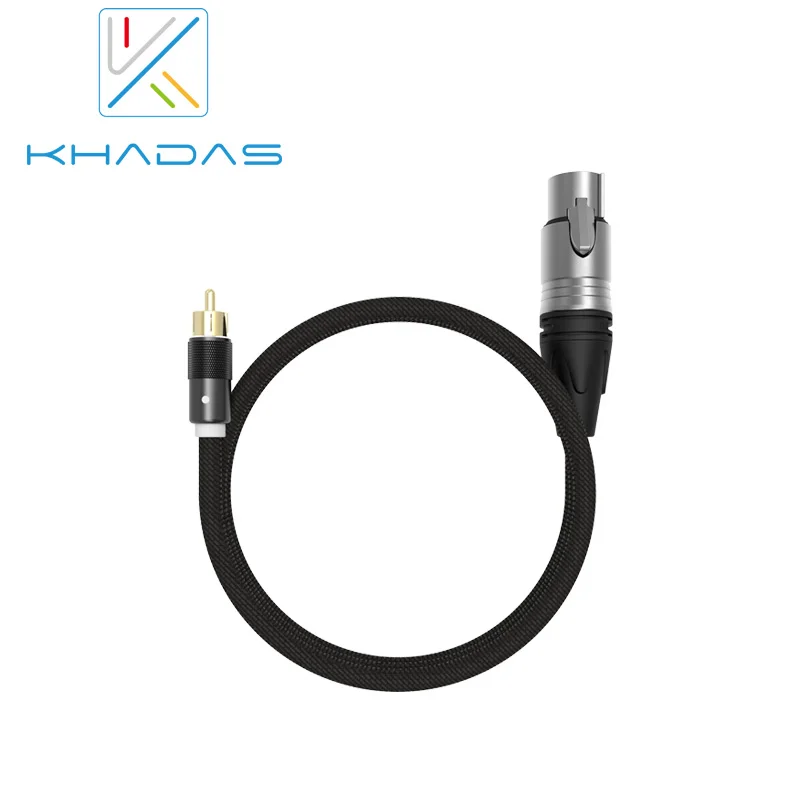 Imagem -02 - Khadas Bal-rca para Xlr3 Male Design para Khadas Tone2 Pro 10 Metro 02 Metro