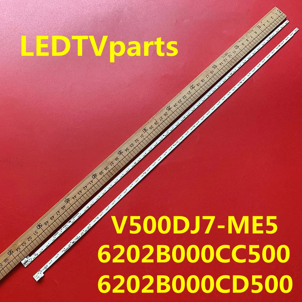 

LED Backlight strip 48 Lamp For Sharp 50"TV LCD-50SU575A 6202B000CC500/6202B000CD500 V500DJ7-ME5 LCD-50SU460A LCD-50MY5100A