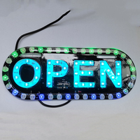 LED Advertising Light Advertising signboards LED board display LED open working for shop banner open LED light DC12V