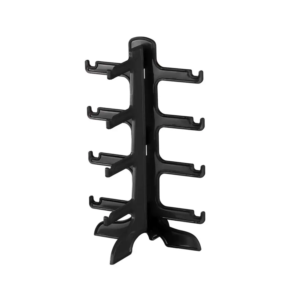 New Plastic Space Saving Shelf Eyeglasses Display Stands Exhibition Frame Glasses Shelf Holder Sunglasses Storage Rack