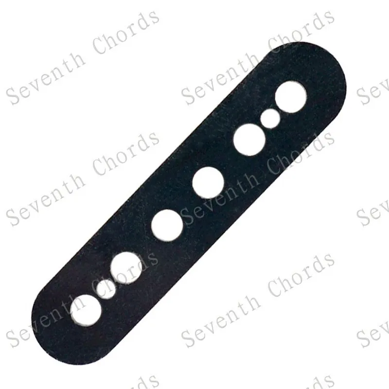 A Set 3 Pcs Electric Guitar Replacement Parts Black Plastic Single Coil Slug Bobbins 1 Top Bobbin and 1 Bottom as 1Pcs