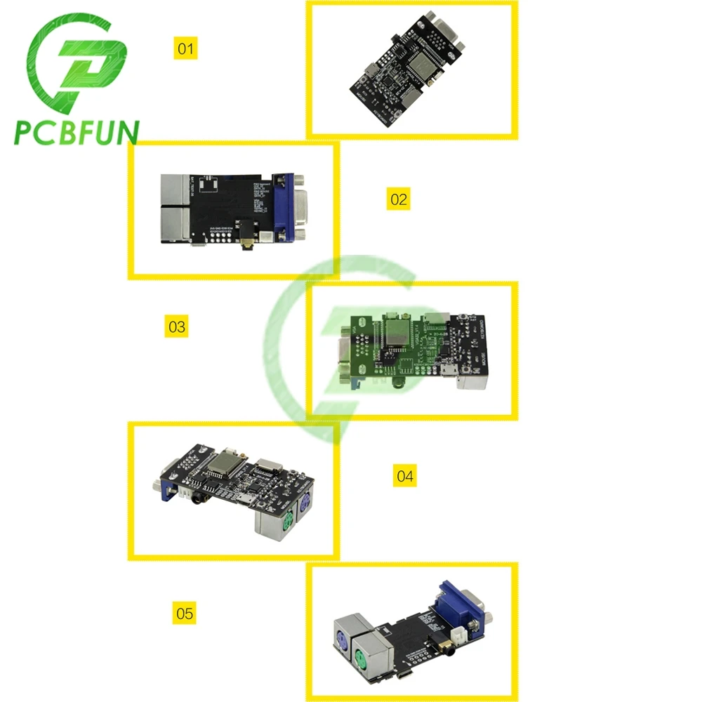 VGA32 V1.4 Controller PS/2 Mouse And Keyboard Graphics Library Game Engine And ANSI/VT Terminal USB to TTL CP2104 For The ESP32