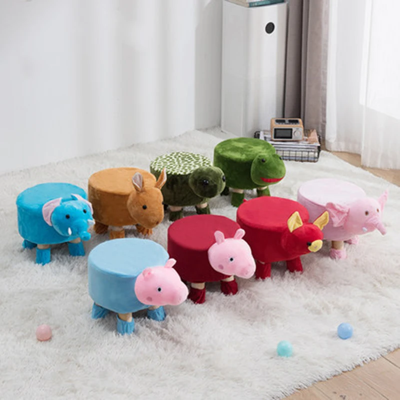 Furniture Living Room Furniture Stool Animal Baby Small Bench Children\'s Stool Chair Muebles Мебель الأثاث المنزلي 가구 Meble 홈 가구