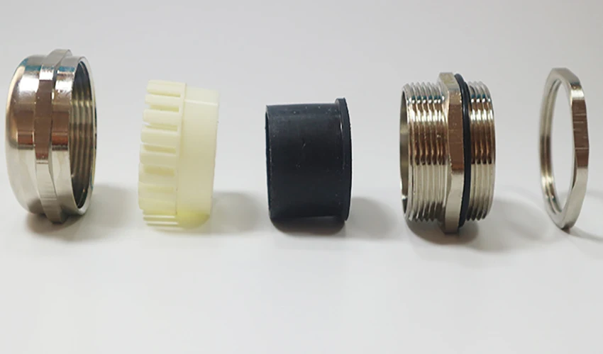 

PG7 9 11 13.5 16 21 25 36 42 63 Nickel Brass Cable Glands Waterproof Connector electrical IP68 entry electric threaded joint