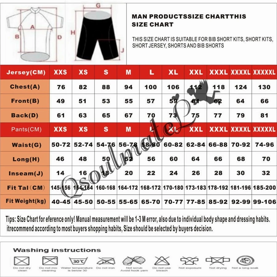 New Chaise Summer Men’s Jersey Set  Clothing Bike Clothes Cycling Clothing Breathable Short Sleeve Suit 9D GEL Maillot Ciclismo