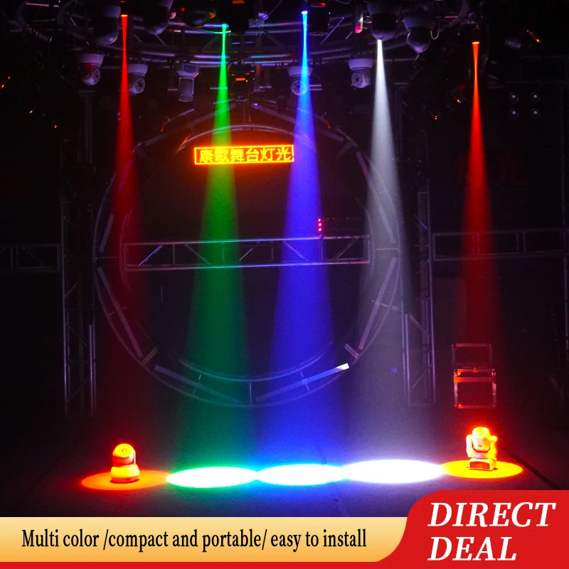Projecteur de Scène à LED pour ixet Spectacle, Lumière pour Club, Dj Chang, KTV