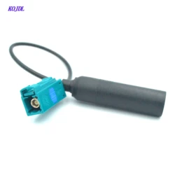 Car Radio Fakra Antenna Adapter Aerial Connector Plug To Car Radio For Volkswagen BMW Peugeot AUDI High Quality KOJDL