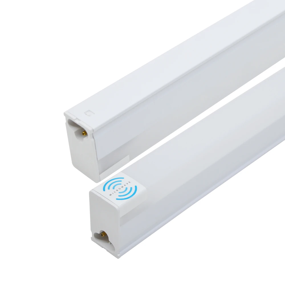 T5 LED Fluorescent Direct install Integrated LED Lamp 30cm 60cm T5 LED Tube Light Microwave sensor LED  Tubo 220/240V EU US Plug