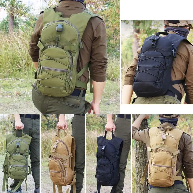 15L Molle Backpack 800D Oxford Military Hiking Bicycle Backpacks Outdoor Sports Cycling Climbing Camping Bag