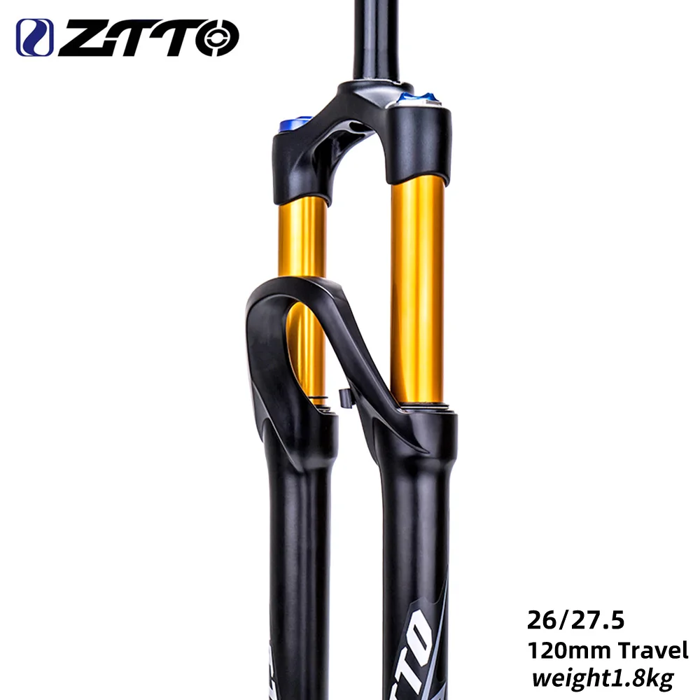 Ztto-トラベルエアサスペンションmtbフォーク,120mm,26 27.5 29インチ