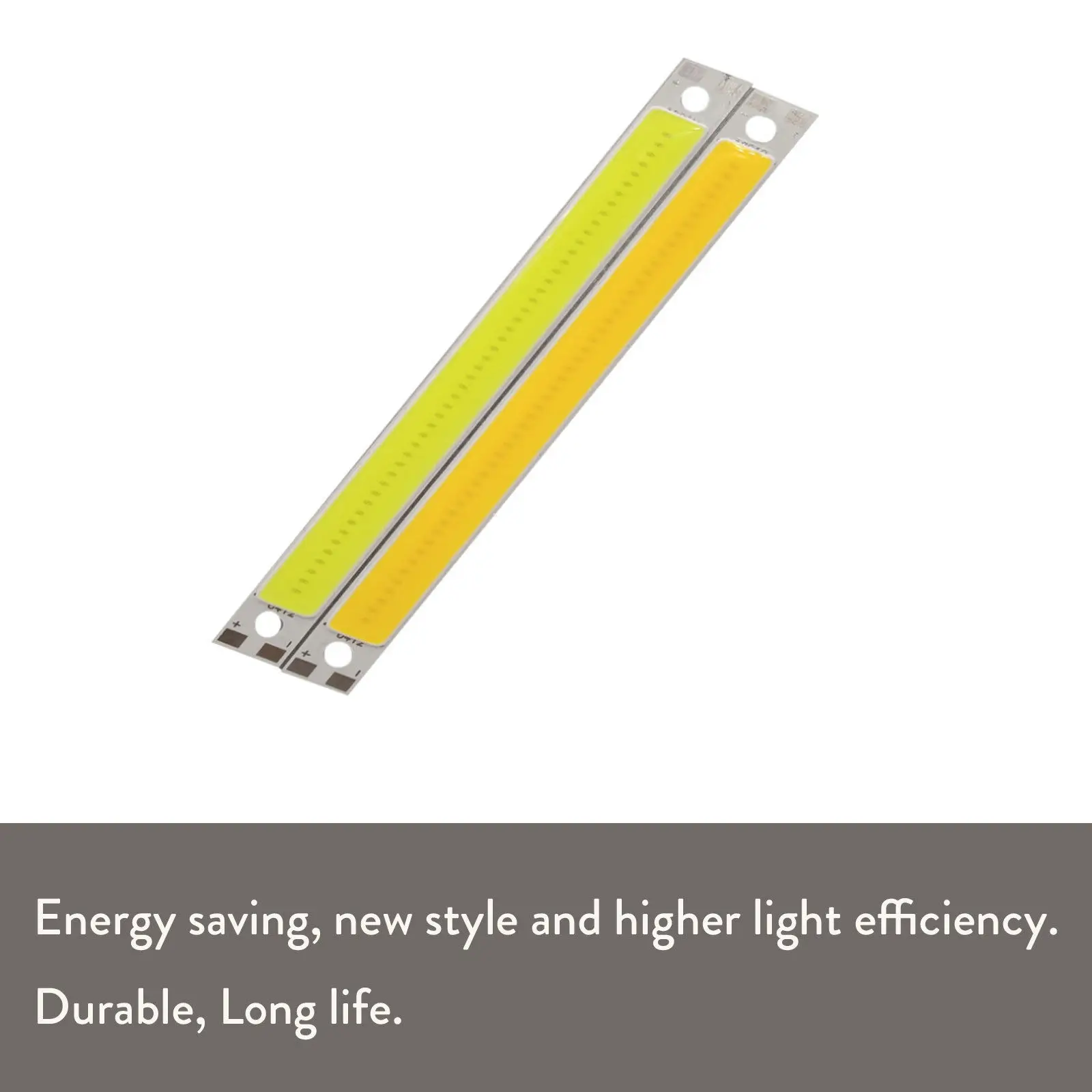 DIY Ultra Bright LED COB Light Strip Panel Lamp DC 12V 10W  CarVehicle Floodlight Source Bulbs 5 Colors  Lighting 120mm x 9mm