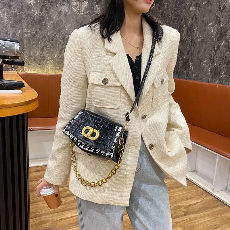 Vintage Women Shoulder Bag 2022 Designers Luxury Brand Crossbody Bags Female Top-Handle Bags Ladies Fashion Chain Brand Handbags