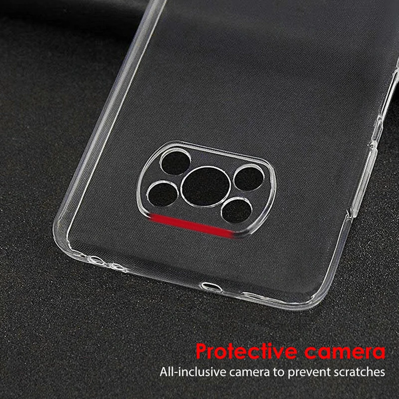 Clear Shockproof Case For Xiaomi 11 POCO X3 NFC M3 M2 10T 9T 10 9 Pro A3 A2 lite Redmi 9T 9 9A 9C 8 8A Note 9 8 Pro 9T 8T Case