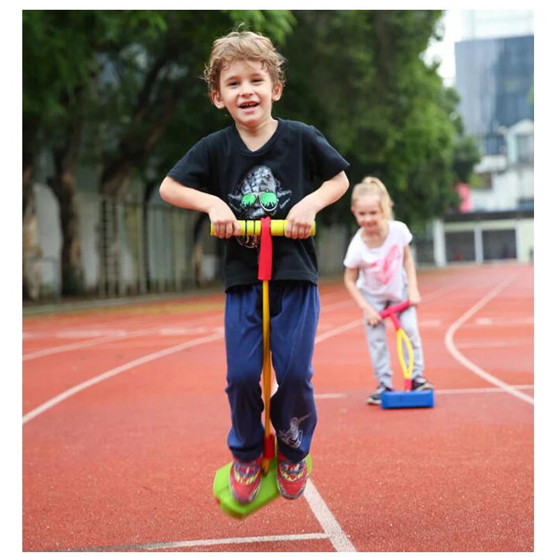 Jumping Pogo Stick For Kids Sensory Integration Toys Sports Fun Juguetes Niños 3 5 6 7 9 Años Deportes Y Ocio Kinder Spiele