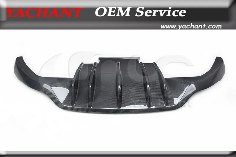 

Carbon Fiber Rear Diffuser Body Kit Fit For 2008-2013 Gran Turismo GT GTS DM Sovrano 2011Style Diffuser Rear Lip with Undertray