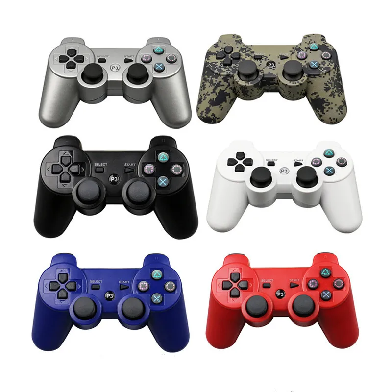 Dla Sony PS3 bezprzewodowy Gamepad Bluetooth kontroler do konsoli Playstation 3 dual shock Joystick do gier konsola bezprzewodowa dla PlayStation 3